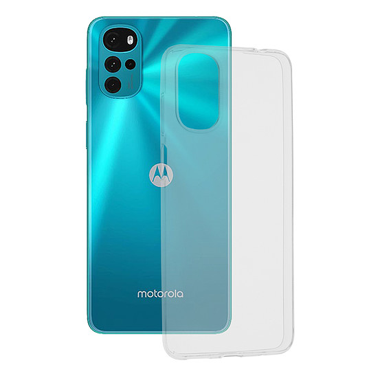 Techsuit - Clear Silicone (ömlesztett) - Motorola Moto G22 - Átlátszó (KF238678)