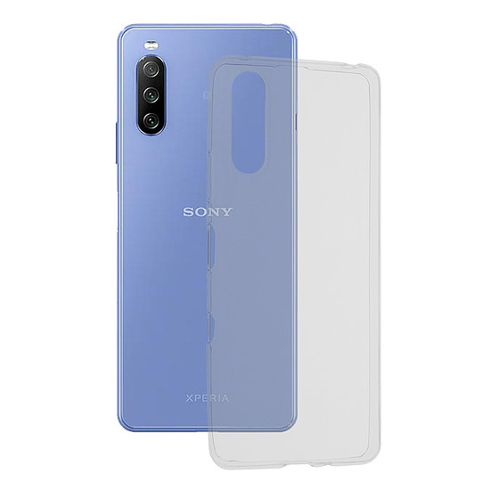 Techsuit - Clear Silicone - Sony Xperia 10 III - Átlátszó (KF234985)