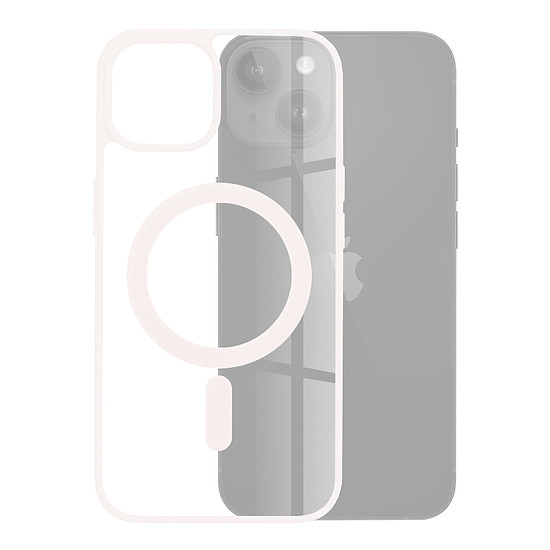 Techsuit - MagSafe Pro - iPhone 15 Plus - Nude Pink (KF2314185)