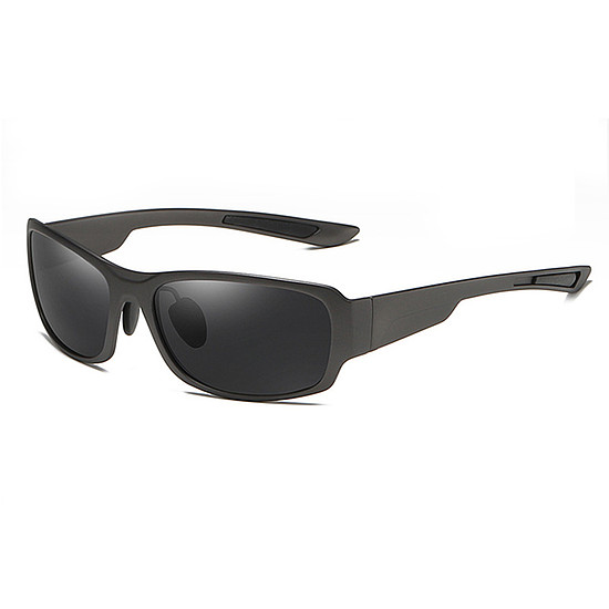 Techsuit - Polarized TR90 (MM108) napszemüveg - UV védelem - Matt szürke (KF237629)