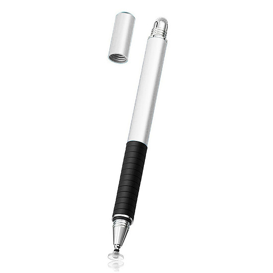 Techsuit - Stylus Pen (JC02) - Alumíniumötvözet, Android, iOS, Microsoft - Ezüstfehér (KF232681)
