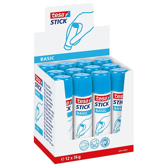 Tesa Basic ragasztó stift 36 gr 58561