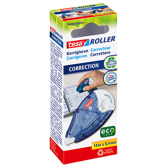 Tesa hibajavító roller 8,4 mm x 14 m utántölthető 59880