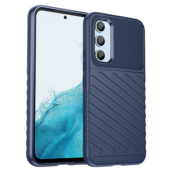 Thunder Case Samsung Galaxy A54 5G szilikon páncéltokhoz kék