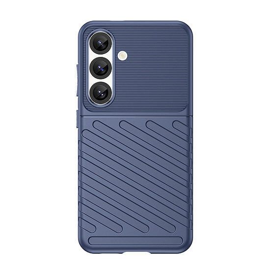 Thunder Case Samsung Galaxy S25 szilikon páncéltok - kék