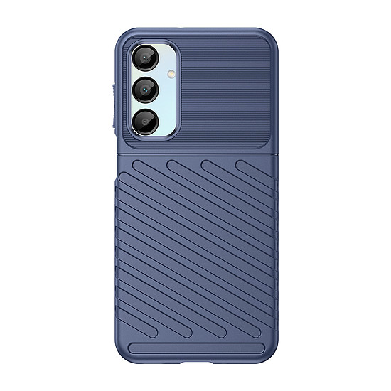 Thunder tok Samsung Galaxy A16 / A16 5G szilikon páncélozott tok - kék