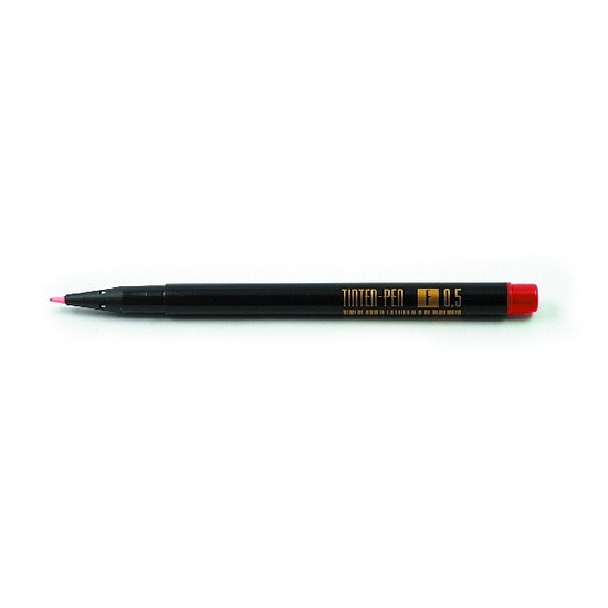 Tinten Pen ˝F˝ tűfilc piros, általános használatú, vízbázisú 0,5mm