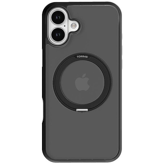 Torras Ostand Pro tok iPhone 16 Plus készülékhez fekete (X00FX1907)