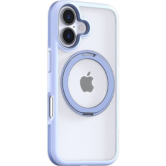 Torras Ostand R Fusion Series tok iPhone 16-hoz világoskék (X00FX1870)