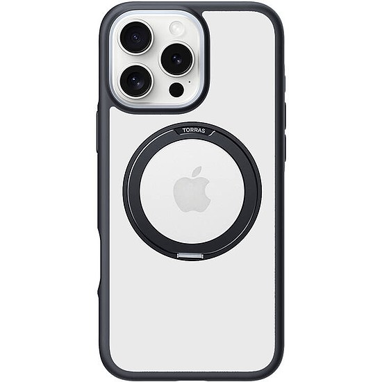 Torras Ostand R Fusion tok iPhone 16 Pro Max készülékhez fekete (X00FX1888)