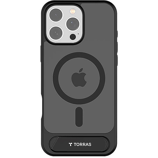 Torras Pstand sorozatú tok iPhone 16 Pro Max készülékhez fekete (X00FX1942)