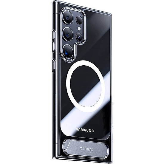 Torras UPRO állvány tok Samsung S24 Ultra készülékhez átlátszó (X00FX1281)