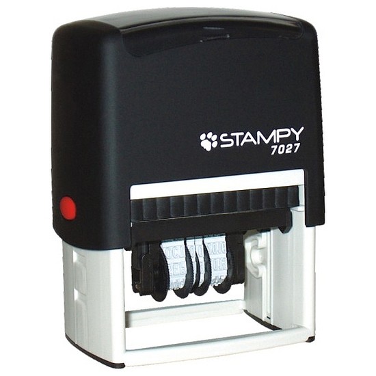 Traxx 7027 dátumbélyegző önfestékező 4 mm 40x60 mm