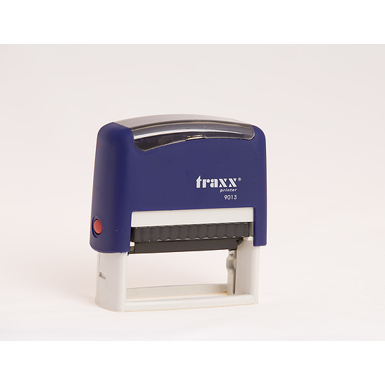 Traxx 9013 szövegbélyegző önfestékező 22x58 mm kék