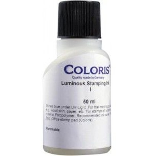 Trodat Coloris UV I bélyegzőfesték nedvszívó felületre 50 ml színtelen