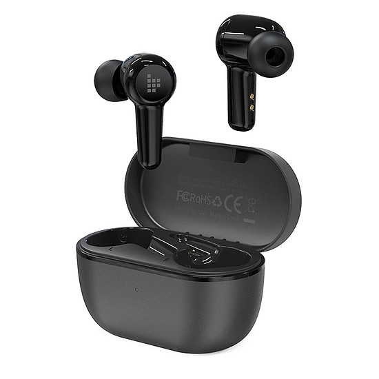 Tronsmart Apollo Air + TWS ANC Bluetooth 5.2 vezeték nélküli fülhallgató fülhallgató vízálló fekete (372359)