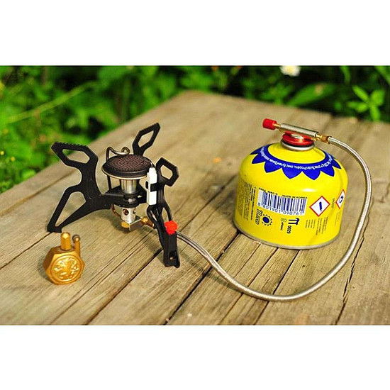 Turista tűzhely gázfűtéssel és piezo gyújtóval SPIDER PRO 3kW