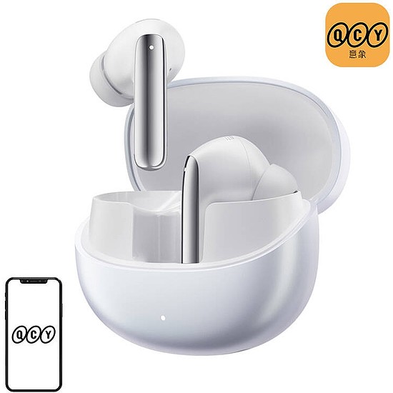 TWS QCY MeloBuds Pro HT08 fejhallgató, ANC fehér (HT08 white)