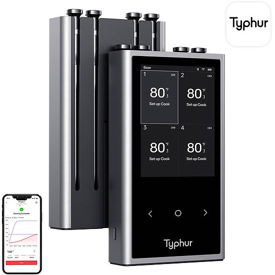 Typhur Sync Quad vezeték nélküli hőmérő