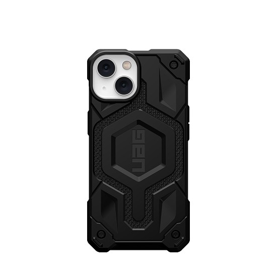 UAG Monarch - MagSafe-kompatibilis iPhone 13/14 védőtok (kevlár-fekete)