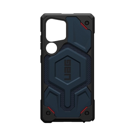 UAG Monarch MagSafe tok Samsung Galaxy S25 Ultra 5G-hez - kék Kevlar