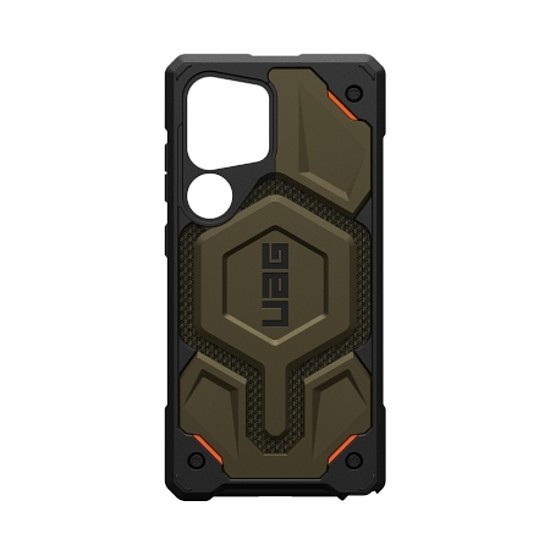 UAG Monarch MagSafe tok Samsung Galaxy S25 Ultra 5G-hez - zöld kevlár