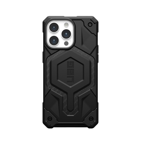 UAG Monarch Pro - védőtok iPhone 15 Pro Max készülékhez, compatibilis a MagSafe-el (szénszálas)