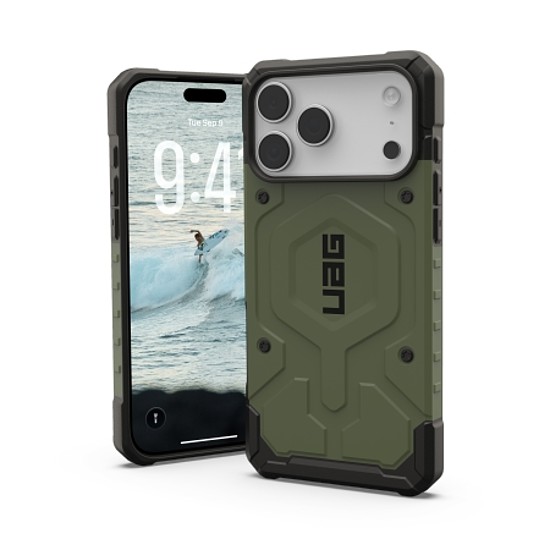 UAG Pathfinder MagSafe tok iPhone 17 Pro Maxhoz - olívazöld