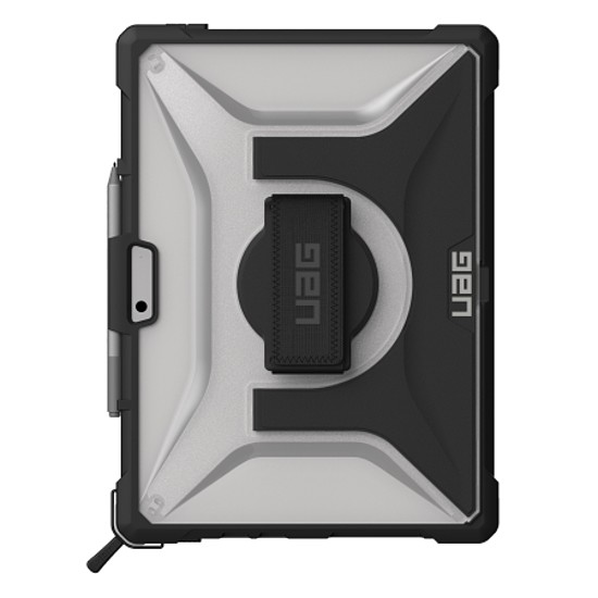 UAG Plasma tok beépített állvánnyal és kéz- és vállpánttal Microsoft Surface Pro 8-hoz - szürke/fekete