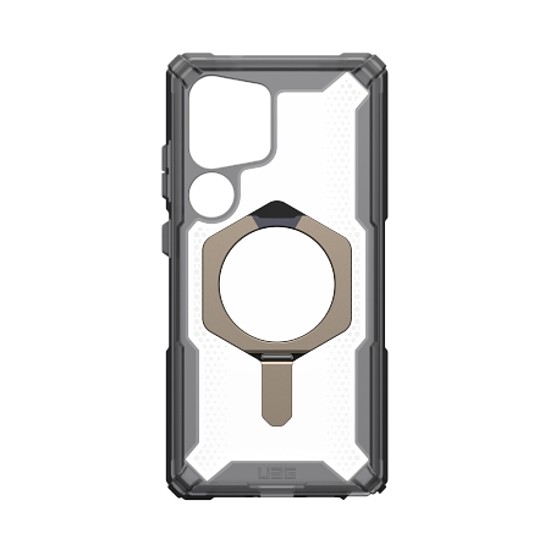 UAG Plasma XTE mágneses tok mágneses modullal Samsung Galaxy S25 Ultra 5G-hez - átlátszó szürke