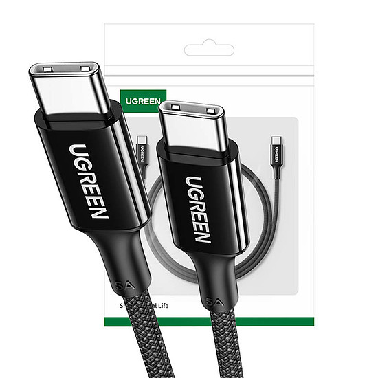 UGREEN 15275 2 x USB-C Kábel 1m, fekete (15275)