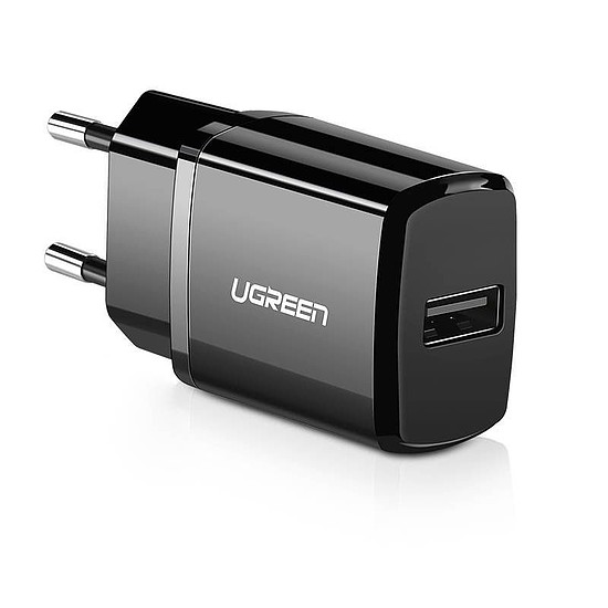 UGREEN adapter ED011, USB, 2.1A, fekete (50459)