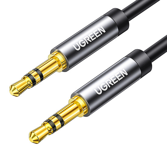 Ugreen AV119 10736 audiokábel mini jack 3.5mm / mini jack 3.5mm 3m - fekete