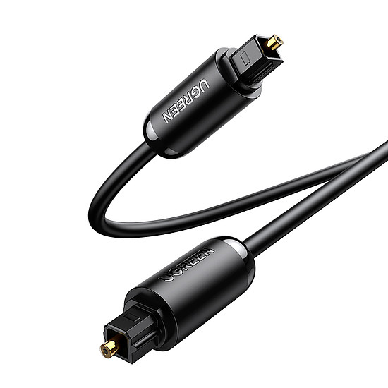 Ugreen AV122 70892 Optikai Audio Toslink/SPDIF Kábel 2m - Fekete