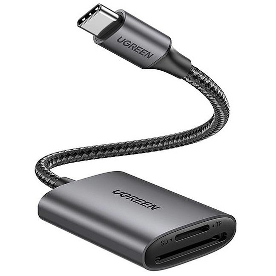 UGREEN CM401 USB-C kártyaolvasó, szürke (80888B)