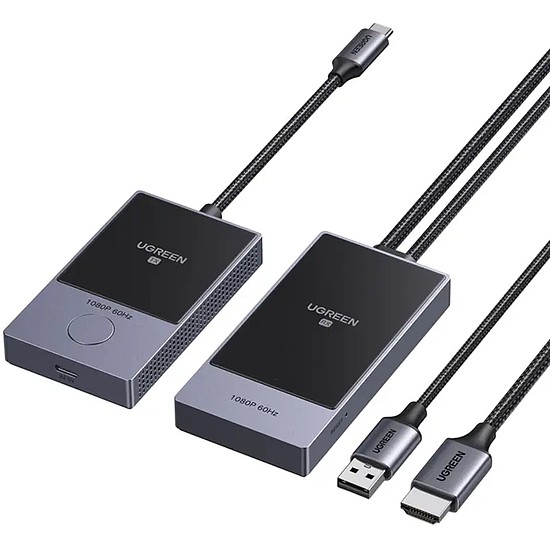 Ugreen CM737 1080p 30m vezeték nélküli HDMI adó és vevőkészülék (35031A)