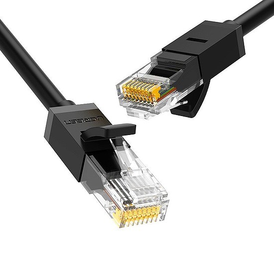 UGREEN Ethernet RJ45 hálózati kábel, Cat.6, UTP, 5m, fekete (20162)