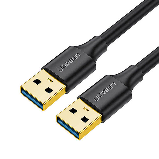 Ugreen US128 10369 USB-A 3.0 / USB-A 3.0 5Gb/s 0,5m kábel - fekete