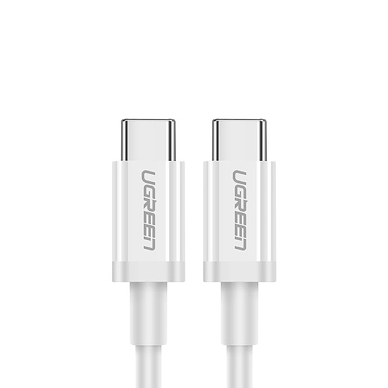 Ugreen US264 60517 USB-C / USB-C PD QC AFC kábel 0,5 m - fehér