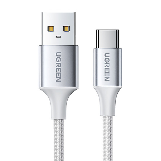 Ugreen US288 60130 USB-A / USB-C QC 3.0 3A kábel 0,5 m - fehér