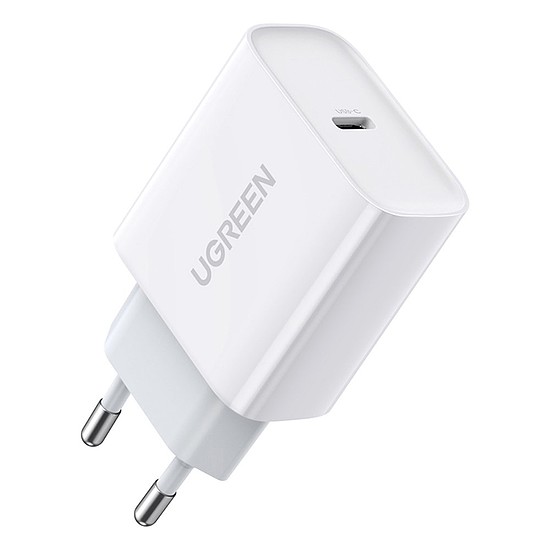 Ugreen USB töltő Power Delivery 3.0 Quick Charge 4.0+ 20W 3A fehér (60450)