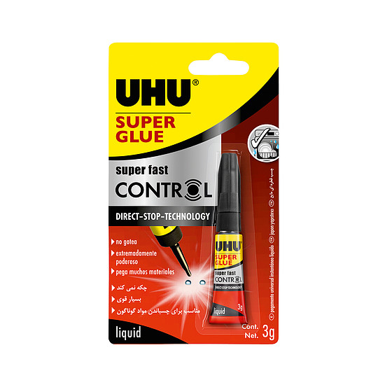 Uhu Super Glue pillanatragasztó 3 gr liquid U36700