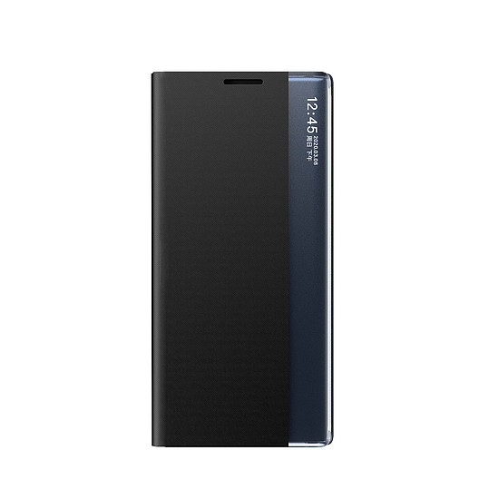 Új alvótok Samsung Galaxy S25 Ultra tokhoz kihajtható és állványos kivitelben - fekete