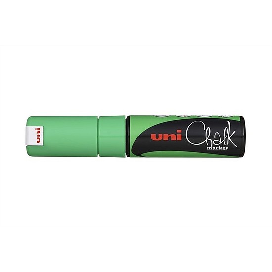 UNI Chalk PWE-8K folyékony krétamarker fluor zöld 8mm