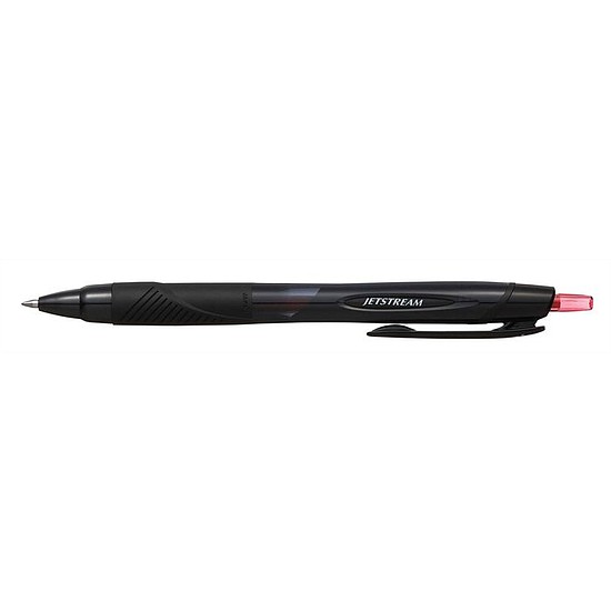 Uni SXN-157S Jetstream Sport golyóstoll fekete test, műanyag, nyomógombos 0,35mm írásvastagság piros írásszín