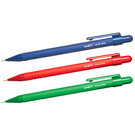 Uni U5-102 nyomósirón fekete 0,5mm