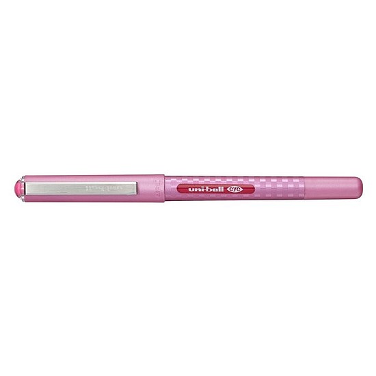 Uni UB-157D Eye rollertoll rózsaszín, műanyag, kupakos 0,5 mm
