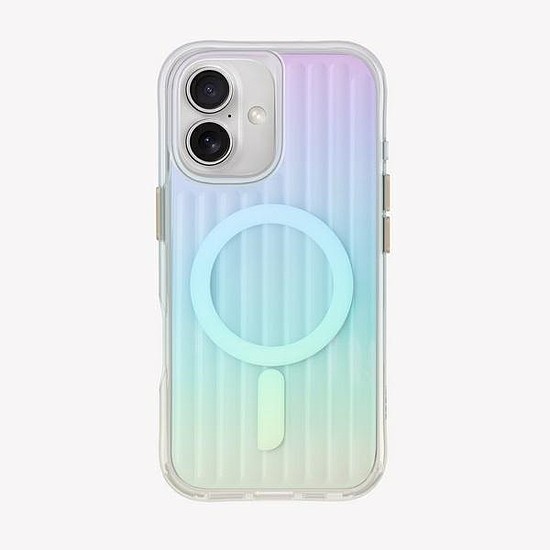 Uniq Coehl lineáris mágneses töltőtok iPhone 16-hoz - opálos