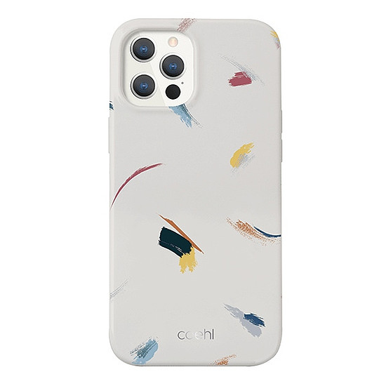 Uniq Coehl Reverie tok iPhone 12 / 12 Pro 6.1"-hez - bézs