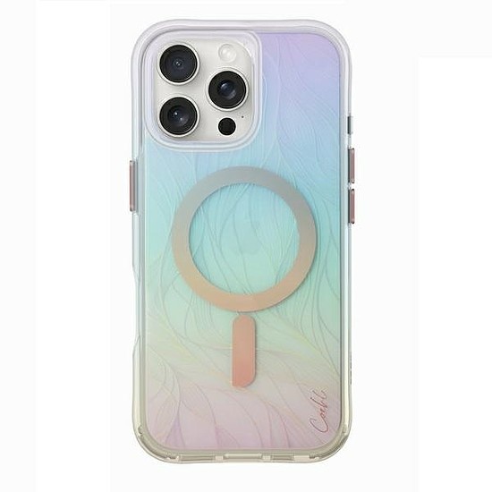 Uniq Coehl Willow mágneses töltőtok iPhone 16 Pro Max telefonhoz - Irizáló